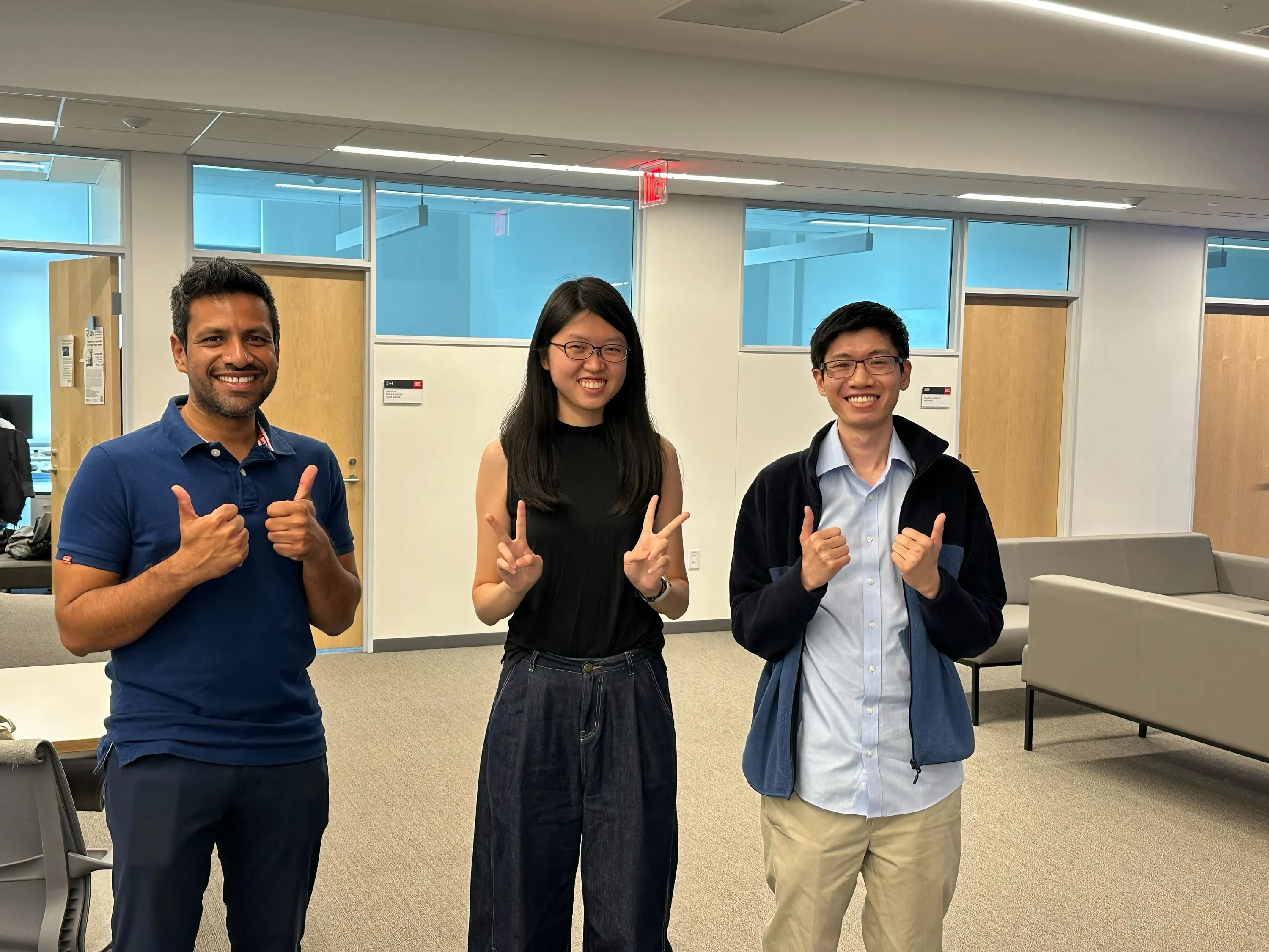 Summer intern Siqi departure Semantic Signals Lab