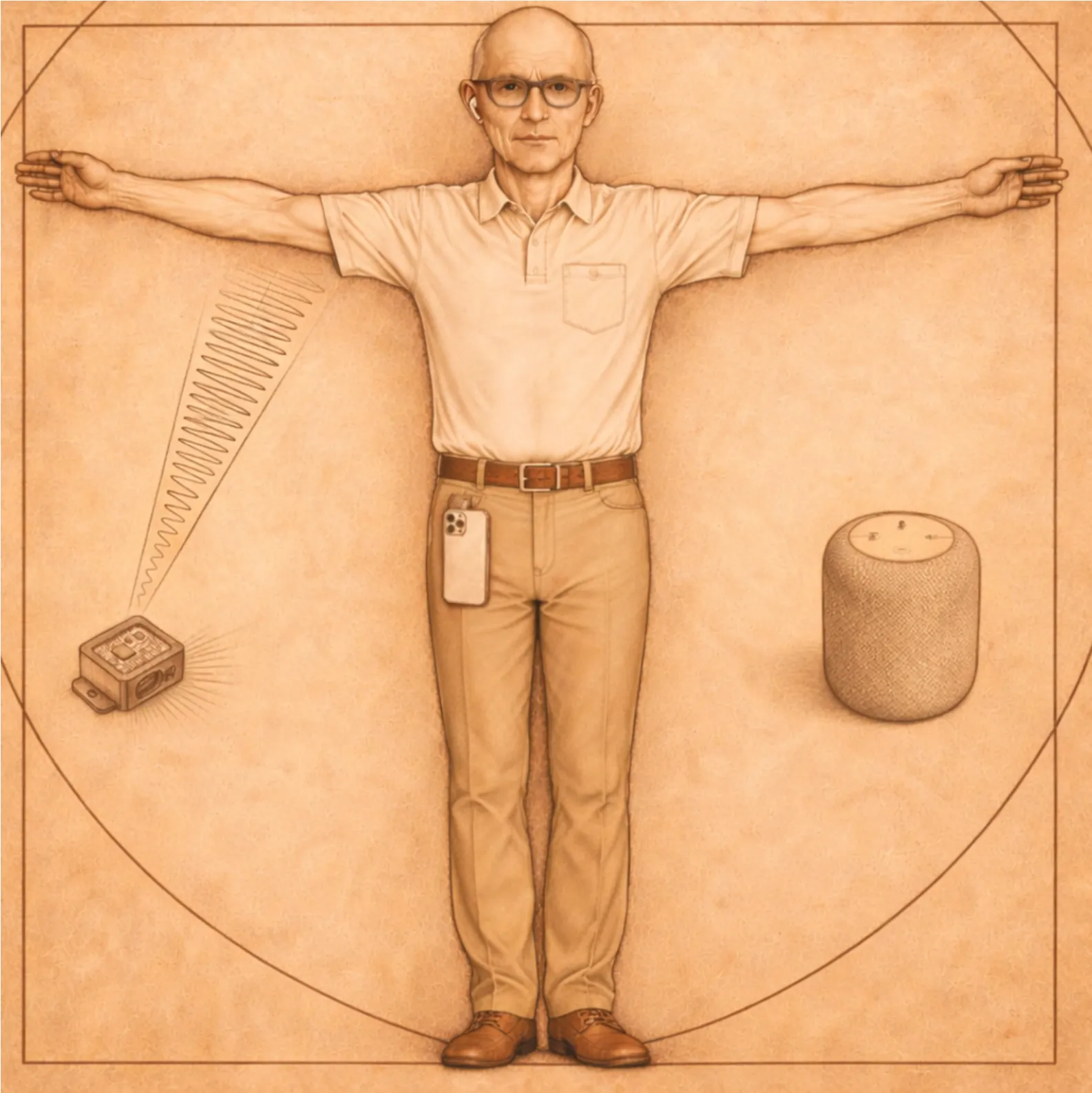 Vitruvian Man - Elder Care 2050